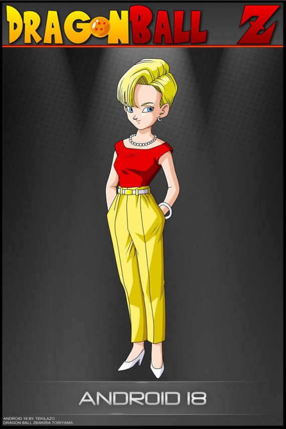 Dragon Ball: Android 18 - Wallpaper Actress